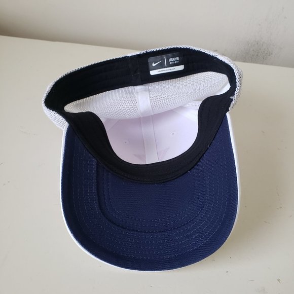 Virginia Cavaliers Hat Cap OSFM Stretch White Nike Dri-Fit NCAA Preowned - Picture 8 of 10